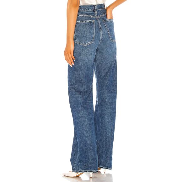NWT Citizens of Humanity Annina High Waisted Denim Trouser Jeans Blue Rose 23 - Picture 2 of 8